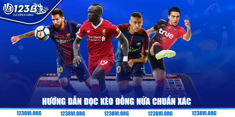 Hướng dẫn đọc kèo đồng nửa chuẩn xác