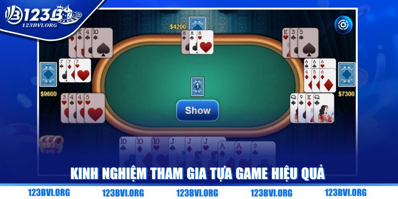 Kinh nghiệm tham gia tựa game hiệu quả