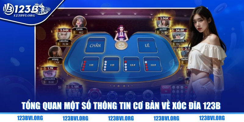 Tổng quan một số thông tin cơ bản về xóc đĩa 123B